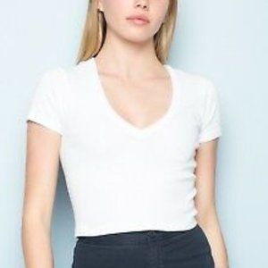 Brandy Melville v neck top